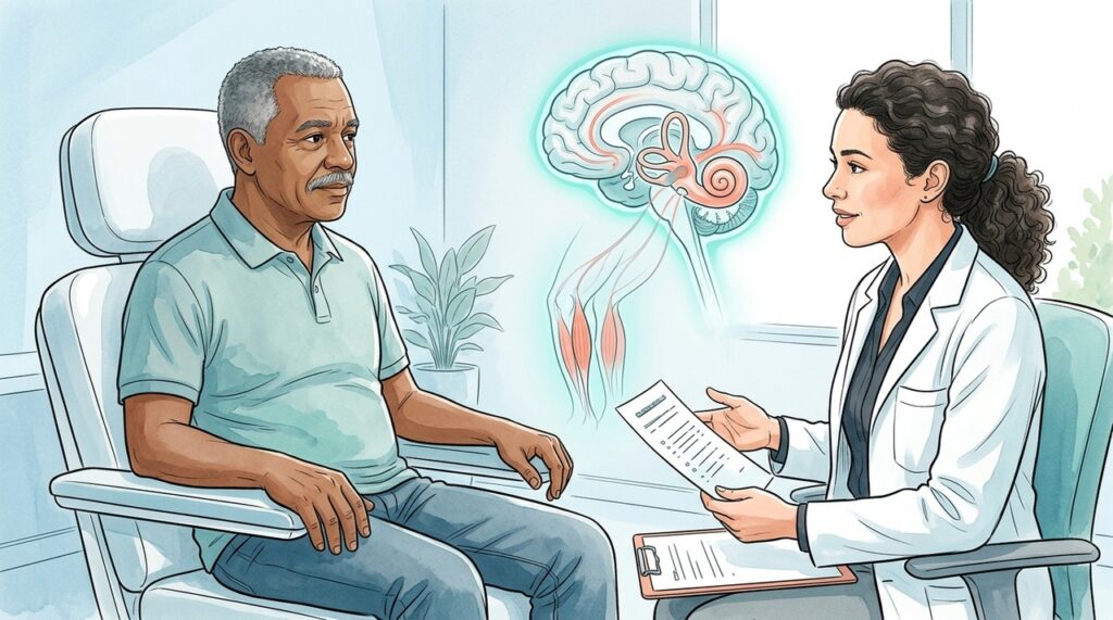 Sonolência, tontura e reflexos lentos exigem atenção durante o uso de clonazepam na terceira idade.