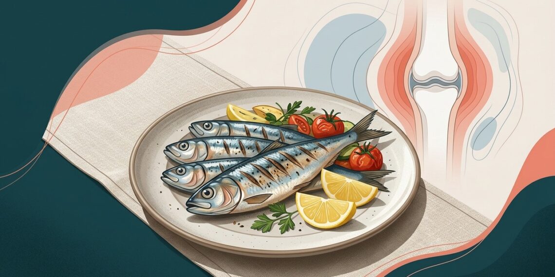 Como a sardinha pode auxiliar a diminuir a rigidez nas articulações
