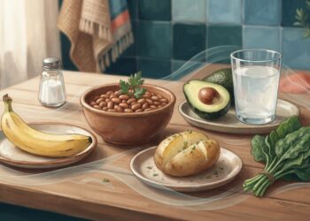 Alimentos ricos em potássio que ajudam o corpo a equilibrar o sódio