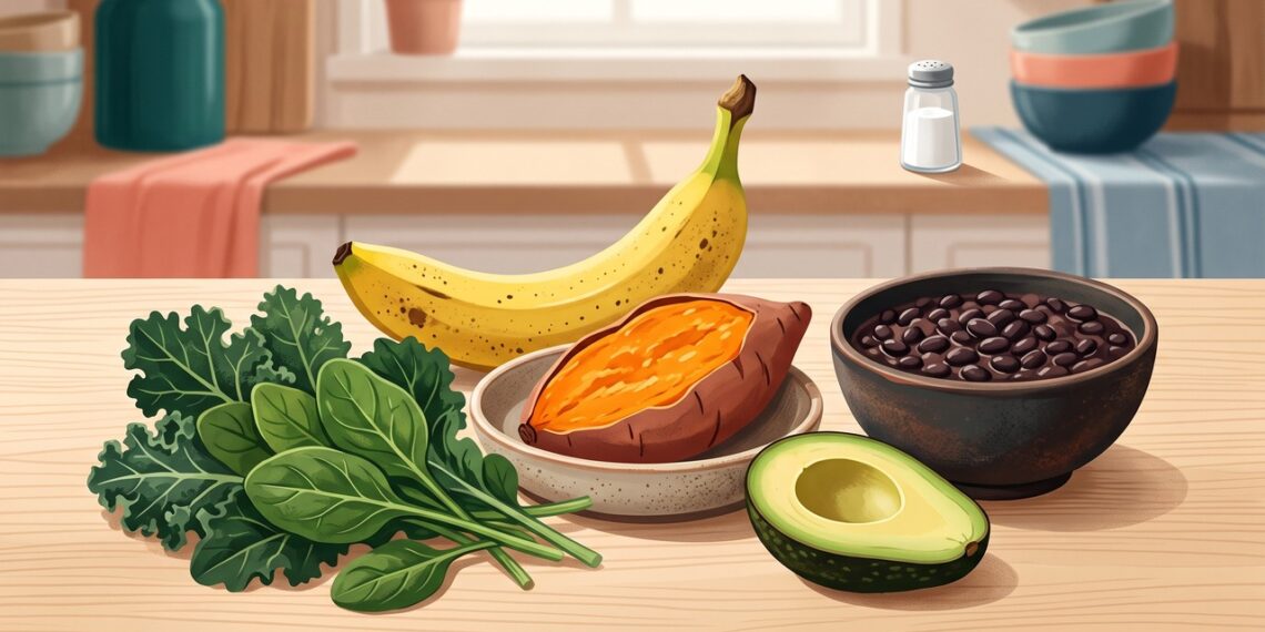 5 alimentos ricos em potássio que ajudam a controlar a pressão arterial