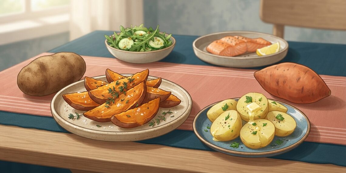 Batata-doce ou batata inglesa: qual é mais nutritiva