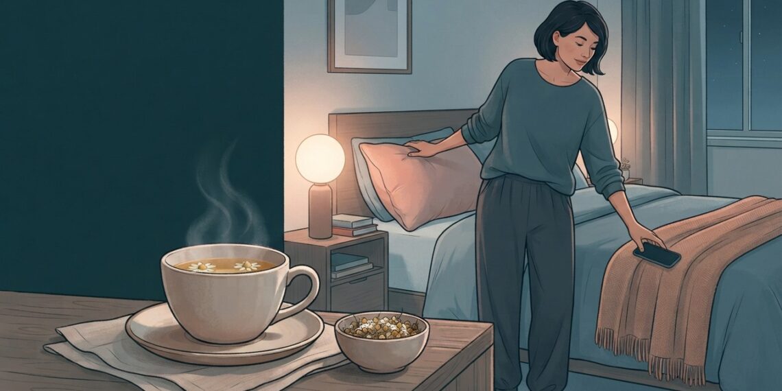 Beber chá de camomila à noite: qual o efeito real e o que esperar