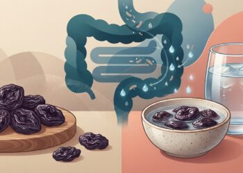 Truque caseiro para intestino preso: ameixa seca hidratada, simples e acessível, para ajudar o intestino a funcionar