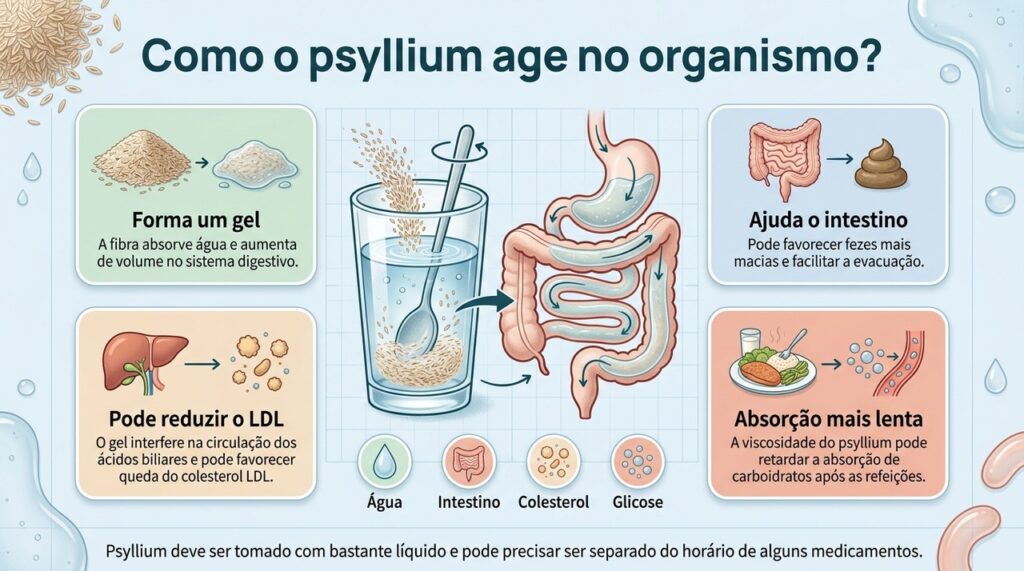 O gel formado pelo psyllium ajuda no funcionamento intestinal e pode contribuir para melhorar colesterol e glicemia em algumas pessoas.
Você gosta desta personalidade?