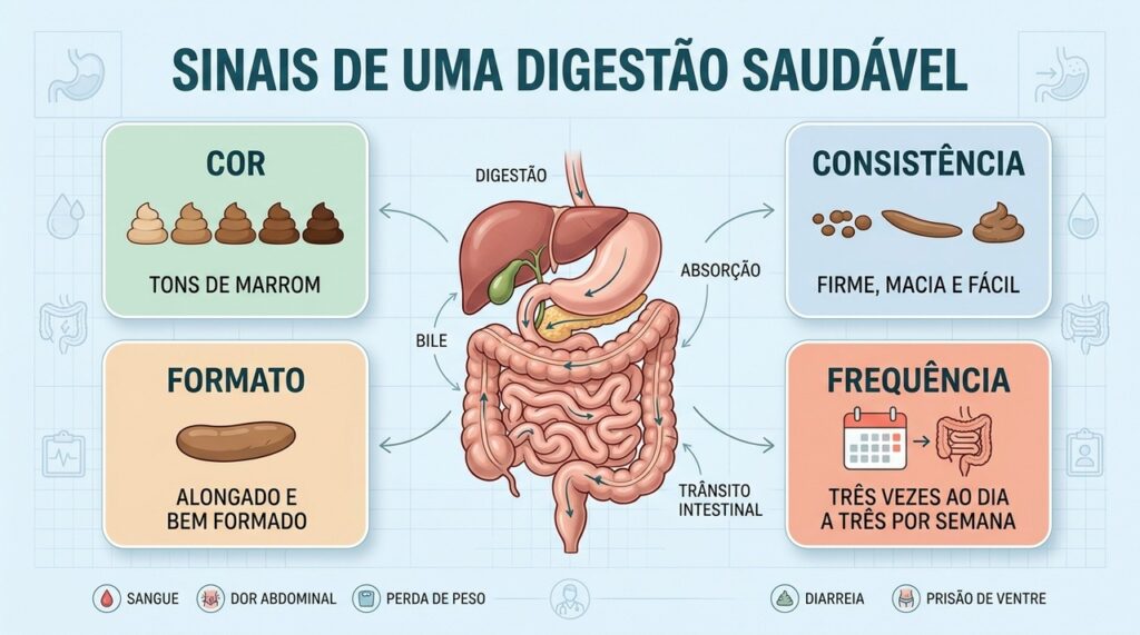 A Escala de Bristol ajuda a observar consistência, formato e padrões intestinais diariamente.
