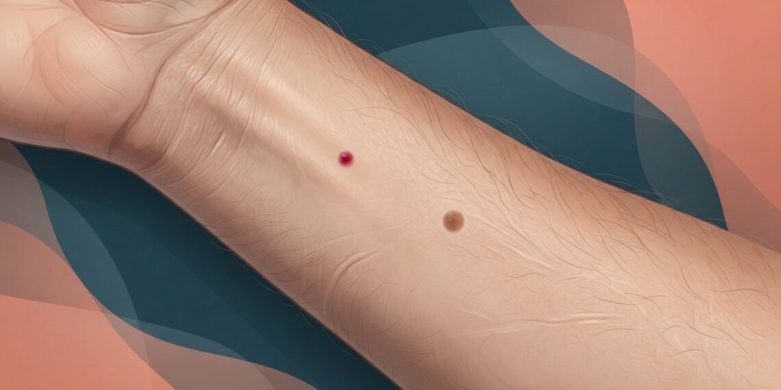 Angioma rubi ou pinta comum: como diferenciar pela aparência