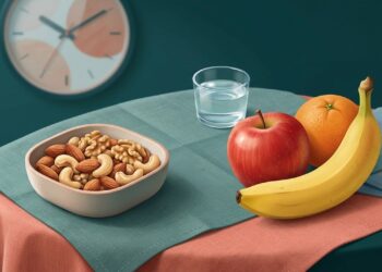 Castanhas ou frutas como lanche da tarde: qual é melhor para a saciedade, a energia e o controle da fome