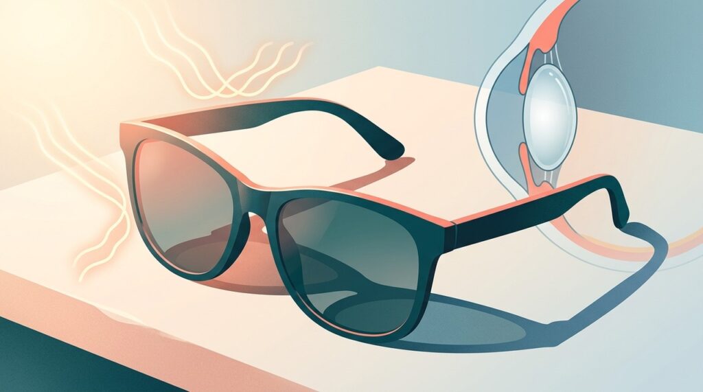 Lentes escuras não garantem proteção UV; o bloqueio contra UVA e UVB é o ponto mais importante.