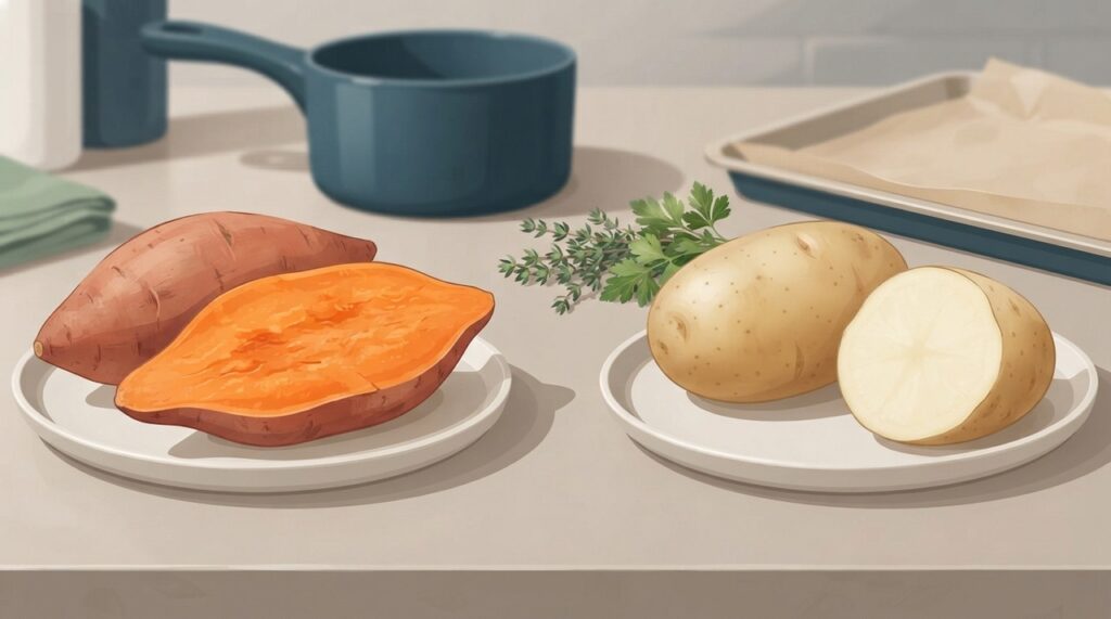 O modo de preparo e os acompanhamentos podem fazer mais diferença do que escolher sempre um tipo de batata.