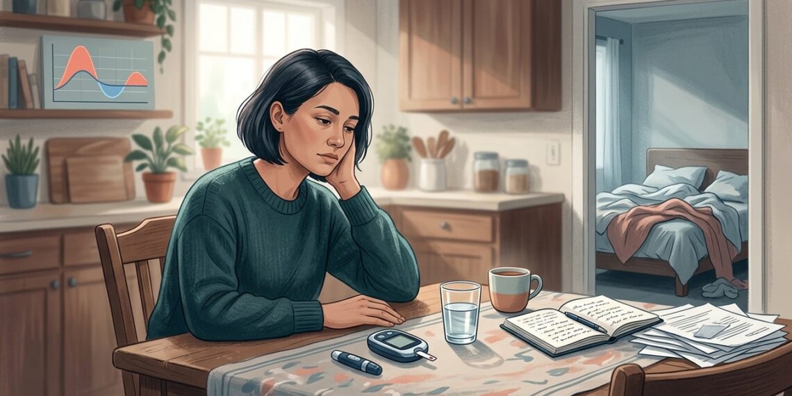 Cansaço constante em quem tem diabetes não é só falta de energia: o elo entre açúcar no sangue, sono e humor