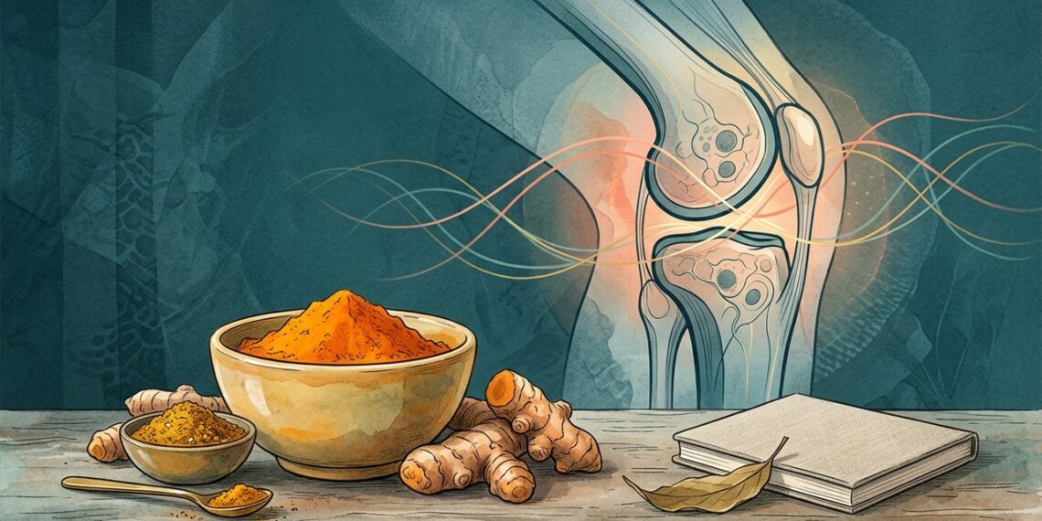 De que forma a cúrcuma pode auxiliar no controle da inflamação em quadros de artrite