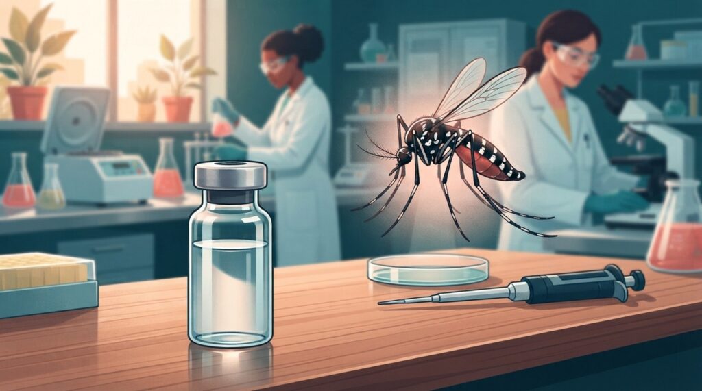 A Butantan-DV foi desenvolvida para proteger contra a dengue com apenas uma aplicação.