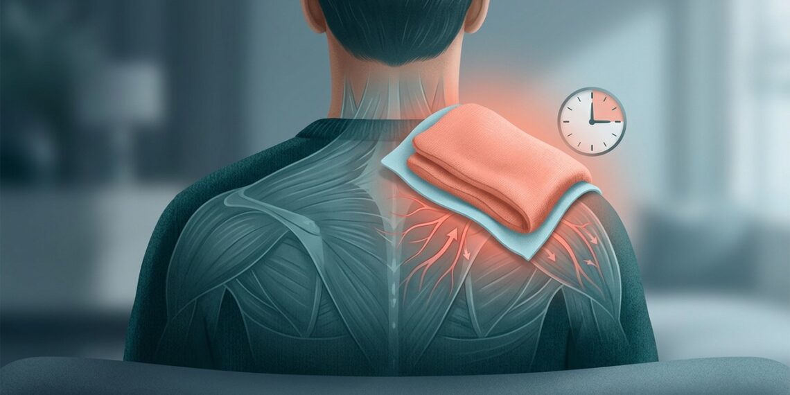 Compressa natural para dor muscular: método simples e barato para relaxar a tensão em casa