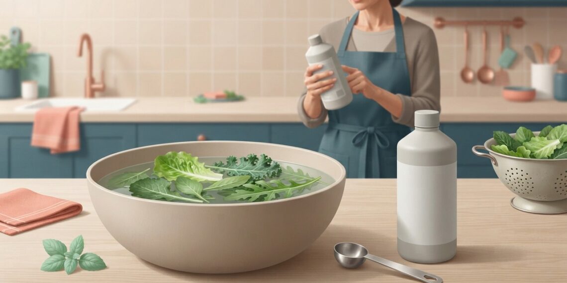 Higienizar verduras com água sanitária: qual o benefício e por que a vigilância sanitária orienta