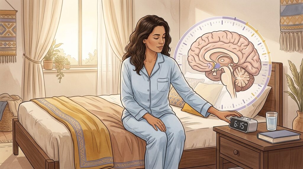 Dormir mais cedo gradualmente ajuda a recuperar o sono sem criar novo déficit.