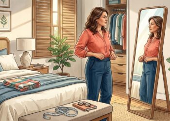 Barriga que aparece na menopausa pode acontecer mesmo sem grande mudança na balança