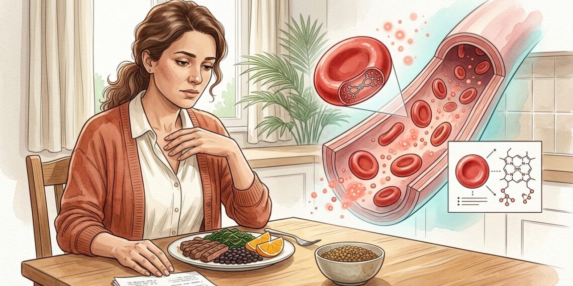 Alimentos que ajudam a combater a anemia e repor o ferro