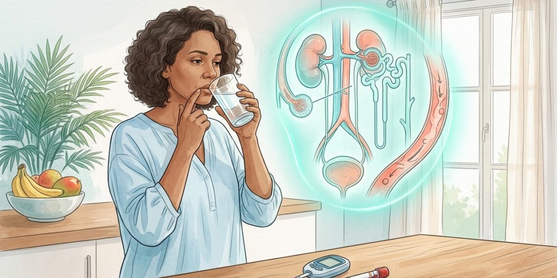 Sede sem fim e vontade frequente de urinar: o alerta que o diabetes manda