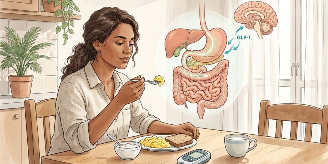 Começar o café da manhã pela proteína ajuda a controlar a glicose