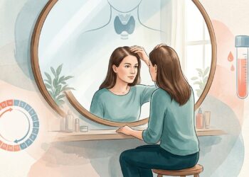Queda de cabelo em mulheres nem sempre é só genética: a relação pouco falada entre tireoide, deficiência de ferro e alterações hormonais