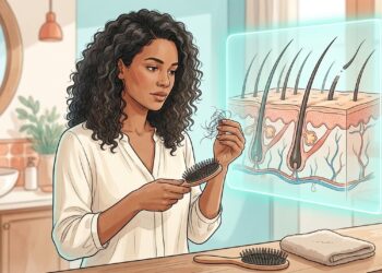 Como identificar se a sua queda de cabelo está acima do esperado