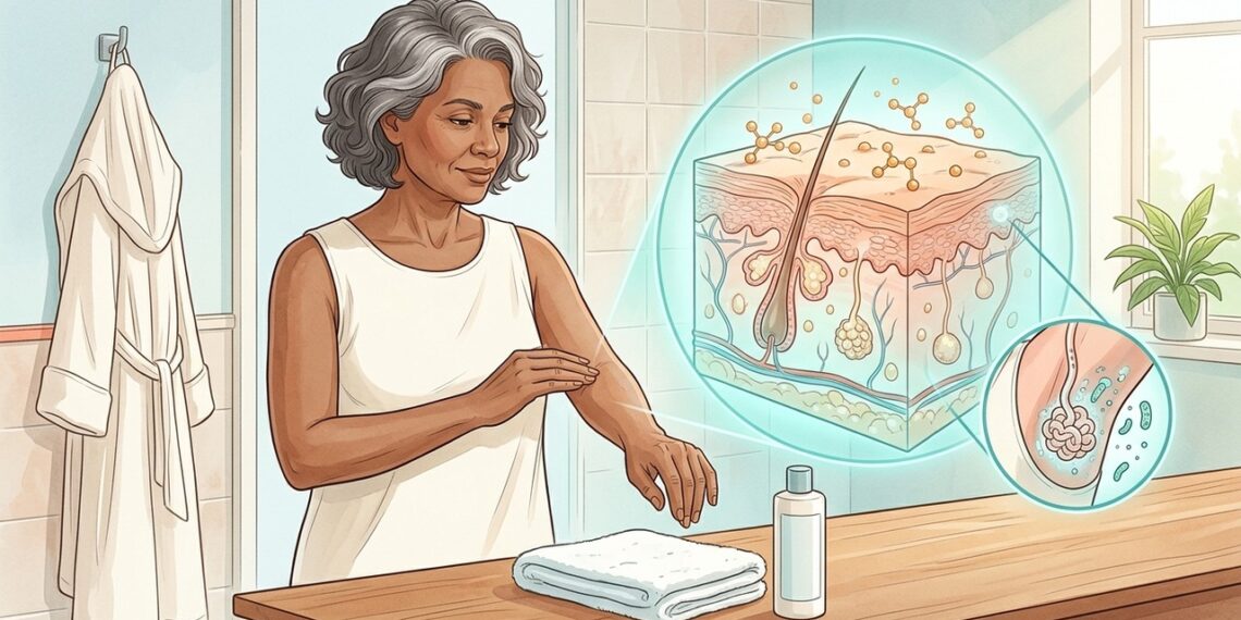 O cheiro de idade não é o mesmo que o cheiro de suor das axilas