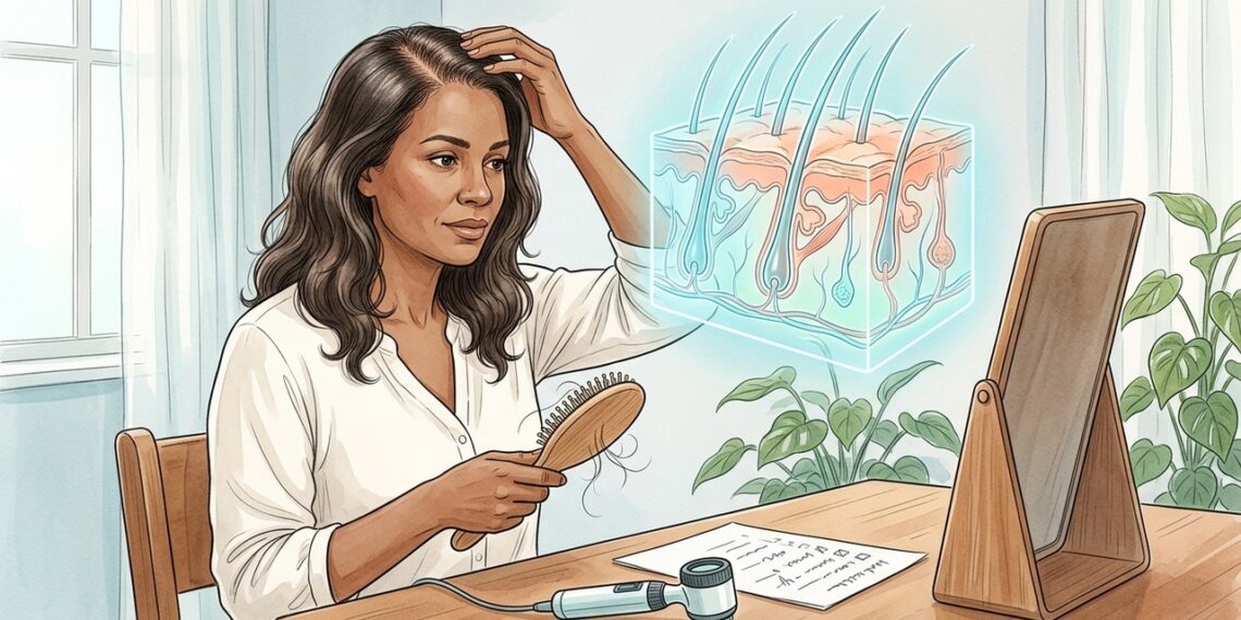 Marcas nos cabelos que podem indicar problemas hormonais