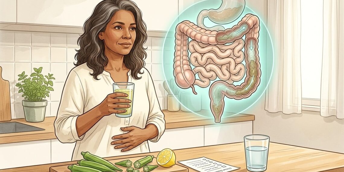 Água de cozimento do quiabo com limão pode ajudar o intestino preso, se você respeitar o tempo certo