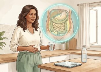 Barriga que não some nem sempre é alimentação, mas retenção e pouco sono
