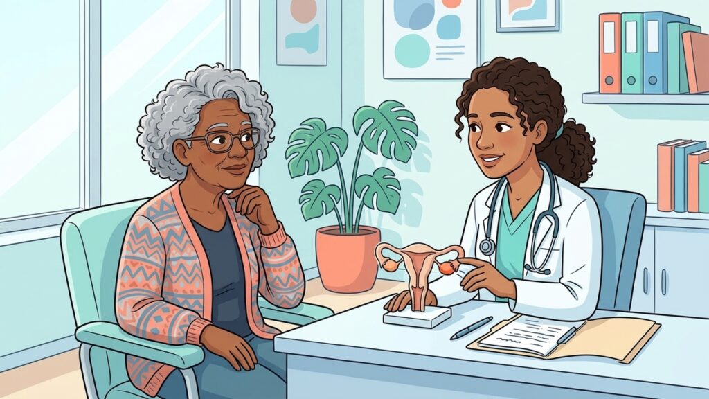 Mesmo após a menopausa, os ovários continuam apresentando mudanças celulares que a ciência começa a investigar.