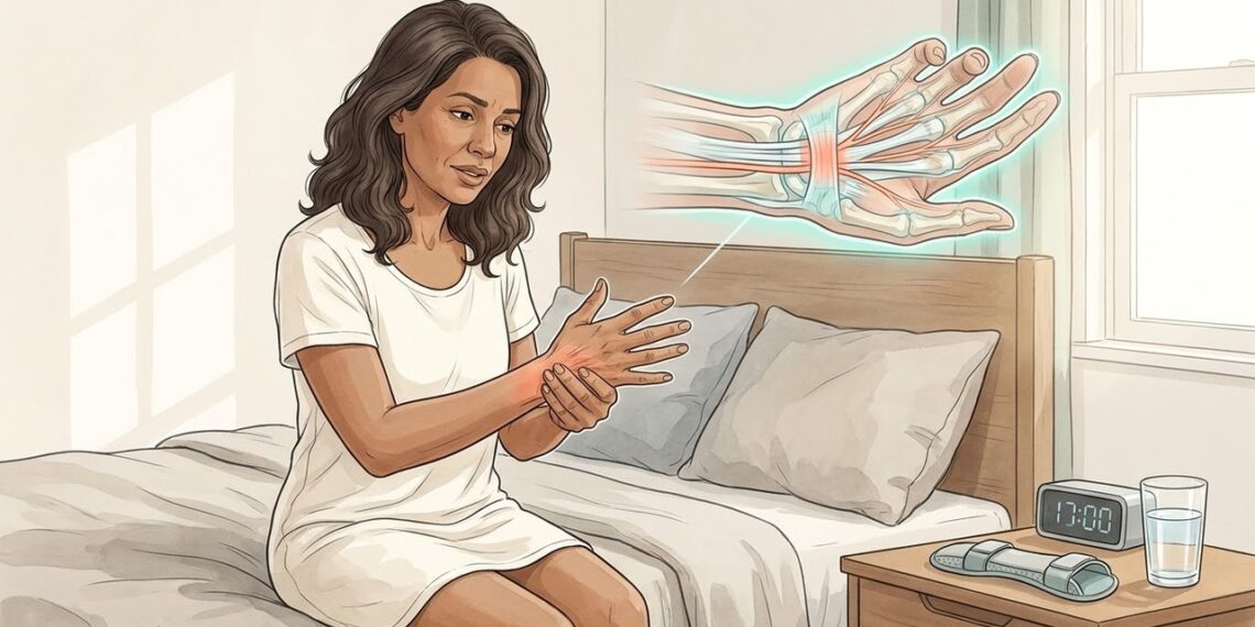 Acordar com as mãos dormentes nem sempre é só a posição de dormir