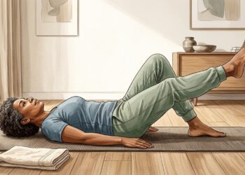 Fortalecer o joelho sem dobrar a articulação é possível e esse exercício mostra como