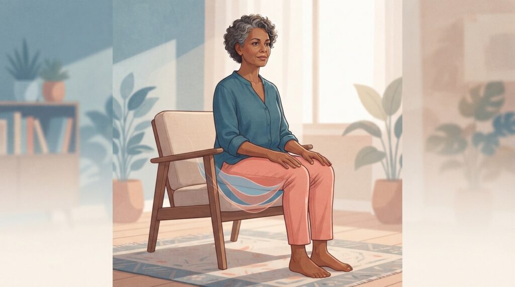 Depois da menopausa, fortalecer o assoalho pélvico pode ajudar quando há incontinência urinária de esforço.