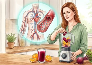 Beterraba com laranja no liquidificador reúne nitrato e vitamina C, mas não é remédio