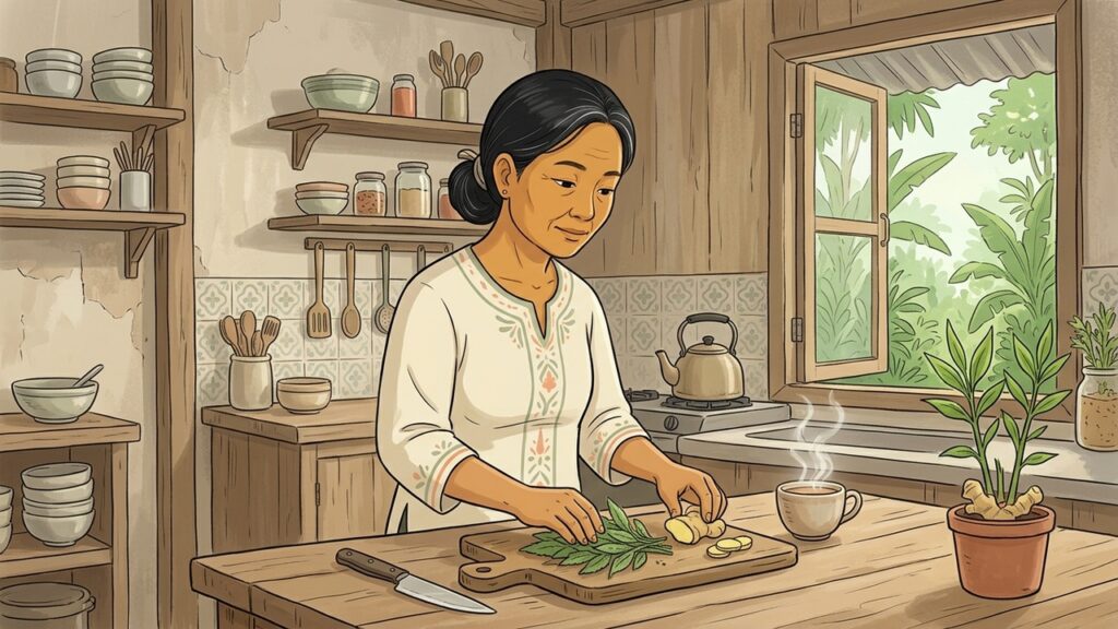 A bebida tradicional combina xương sông e gengibre, mas a eficácia contra dores articulares permanece incerta