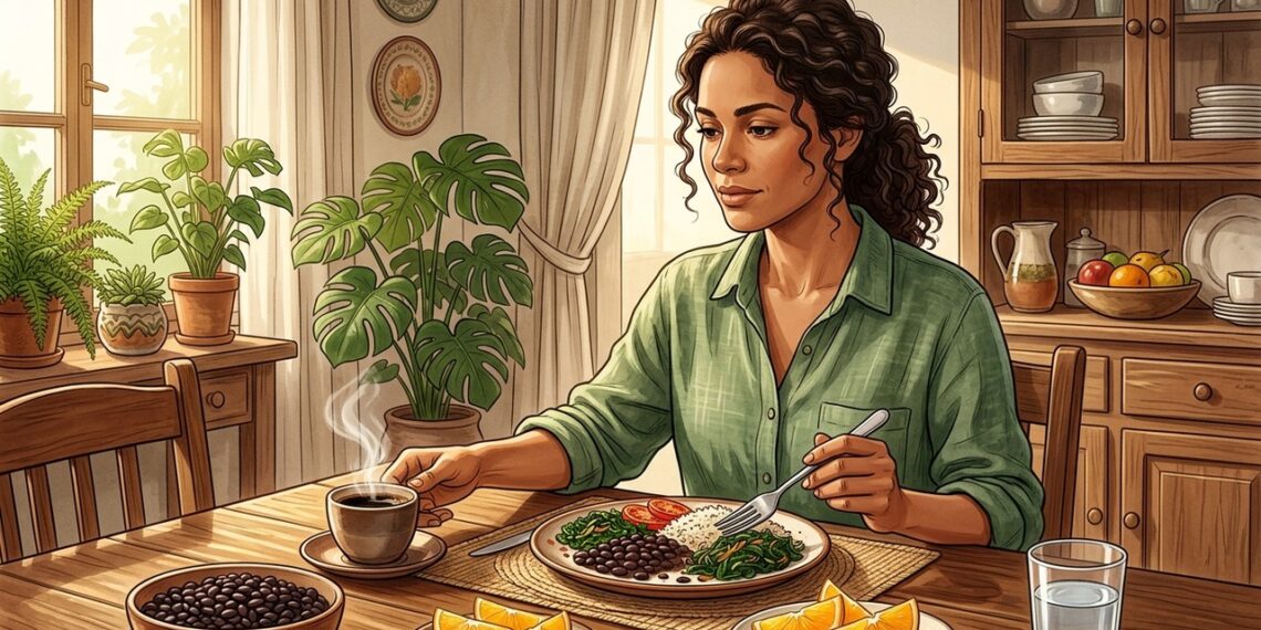 Café logo depois do almoço pode reduzir a absorção do ferro vegetal