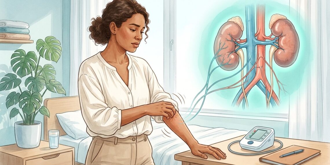 Coçar o corpo sem motivo nem sempre é só pele seca ou alergia