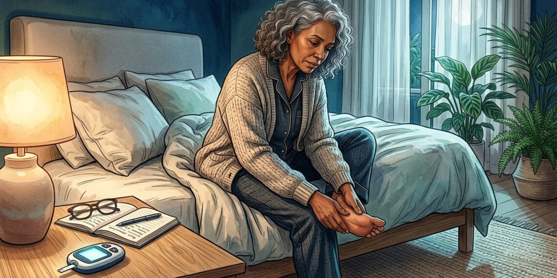 Pés queimando ao deitar podem ter relação com neuropatia