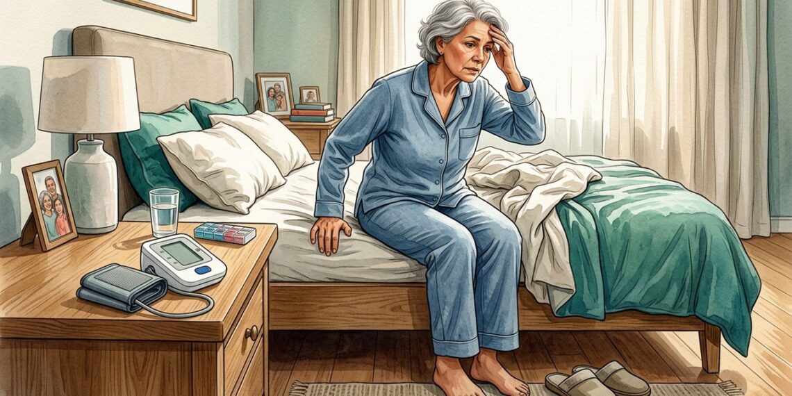Perder o equilíbrio ao levantar da cama é normal depois dos 60?