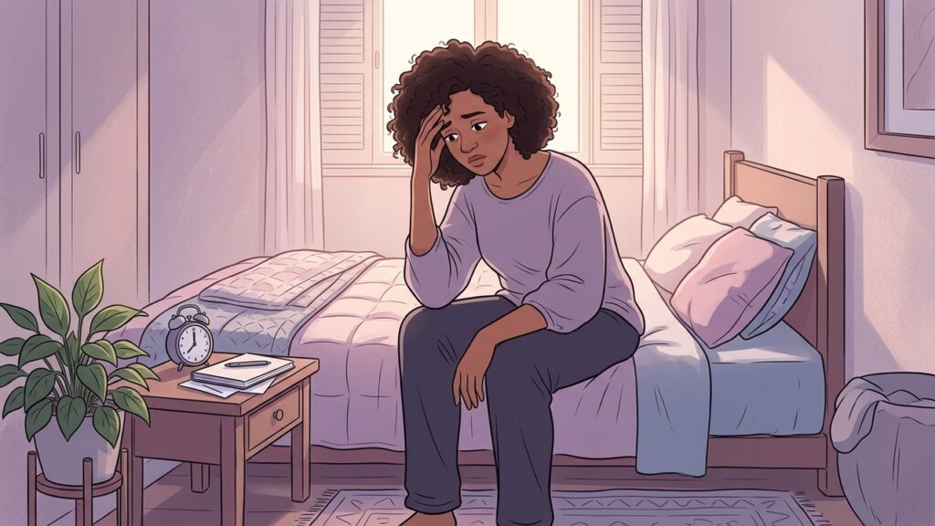 A exaustão emocional pode persistir mesmo após uma noite de sono e comprometer a rotina.