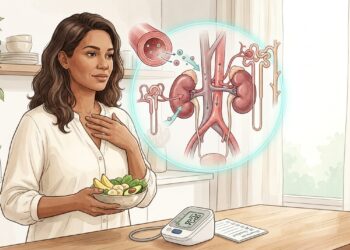 O potássio ajuda o corpo a eliminar o sódio e isso influencia a pressão