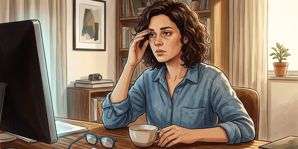 Olhos tremendo sozinhos podem ter relação com cansaço e excesso de café