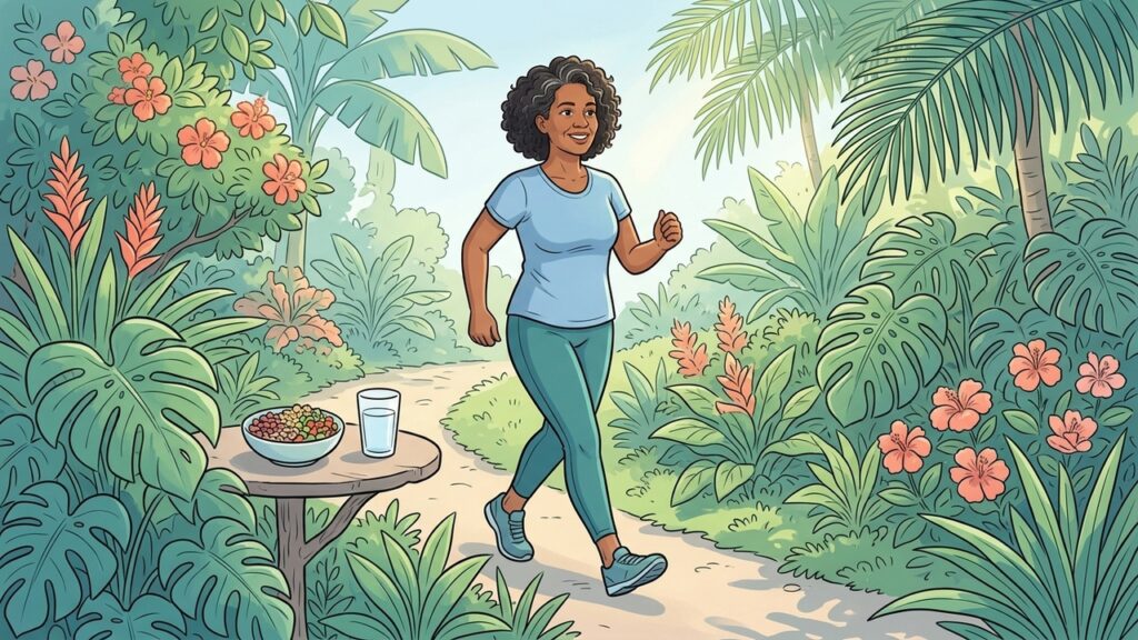 Colágeno, alimentação equilibrada, proteção solar e exercícios contribuem para cuidar da pele e dos tecidos.