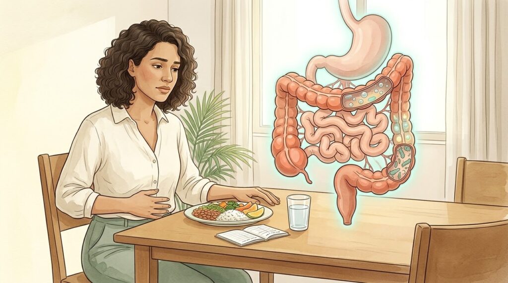 Feijão, frutas, trigo e outros alimentos podem provocar gases conforme a tolerância intestinal individual.
