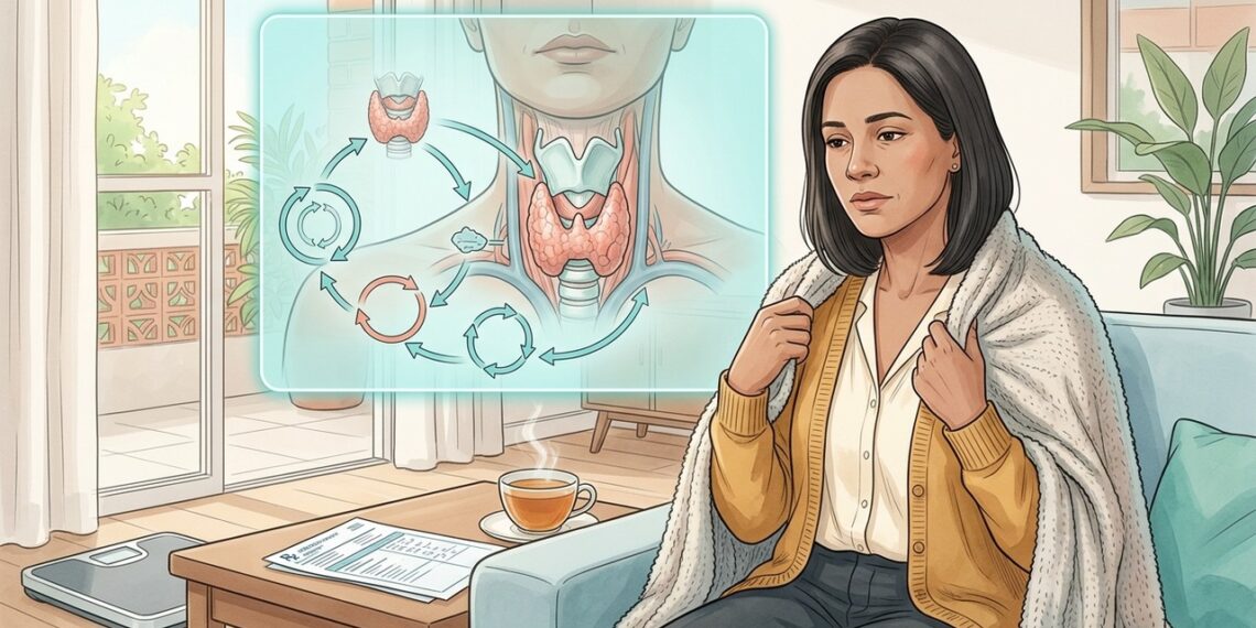 Ganho de peso, frio e desânimo: quando a tireoide pode estar devagar