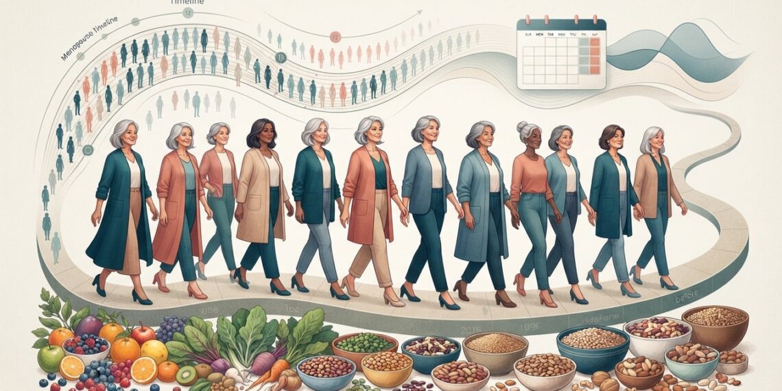 Alimentação e ganho de peso na menopausa: novo estudo acompanha 38 mil mulheres por 12 anos