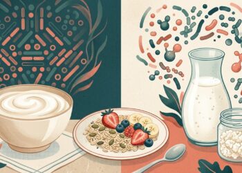 Iogurte natural ou kefir pela manhã: qual faz mais sentido para o intestino e a ingestão de proteínas?