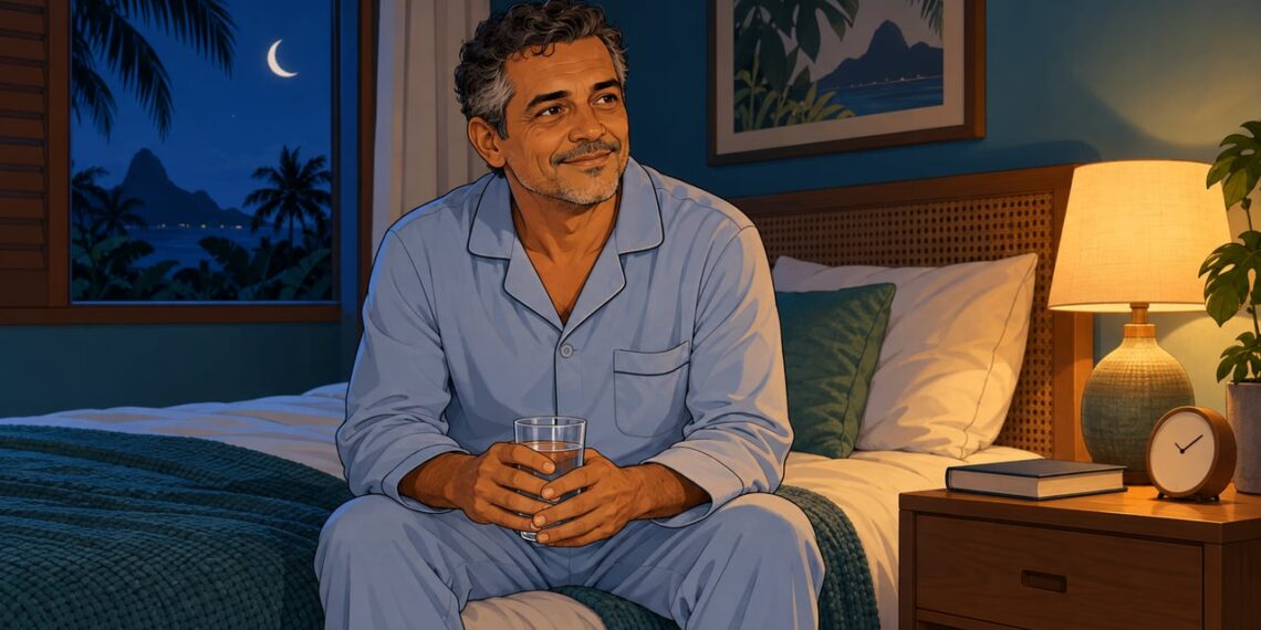 Encerrar o jantar três horas antes de deitar favorece a pressão arterial e o descanso noturno.