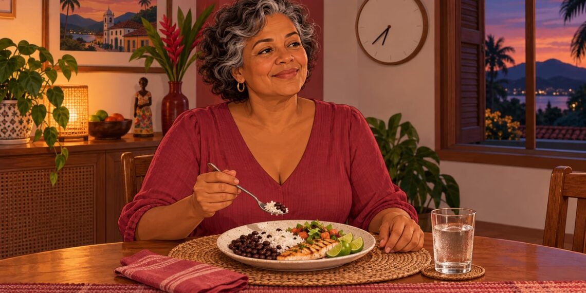 Jantar três horas antes de deitar ajuda a pressão a cair durante o sono.