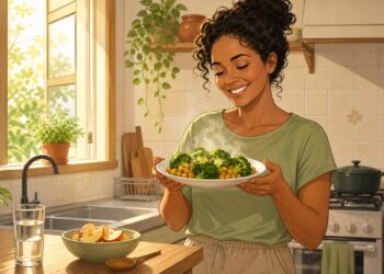 Brócolis no vapor e grão-de-bico bem preparado permitem comer alimentos saudáveis com menos gases e inchaço.